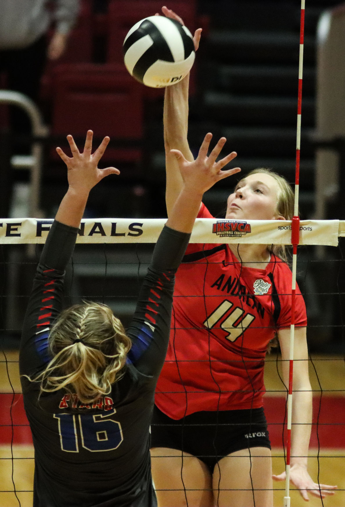2A volleyball state final - Andrean vs. Western Boone